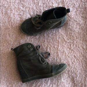 Heeled Blowfish Wedges